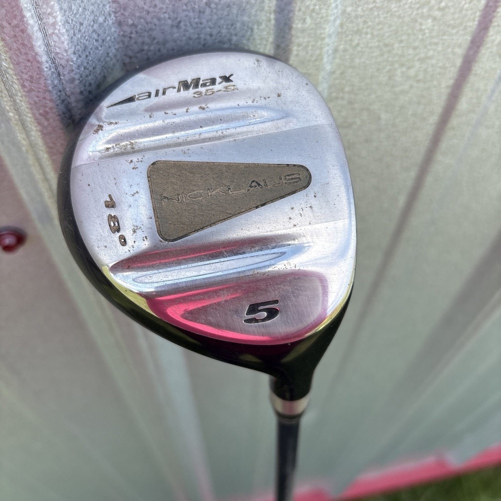 Nicklaus Air Max 35-S Fairway 5 Wood 18 Degree Stiff Flex Graphite RH Golf Club